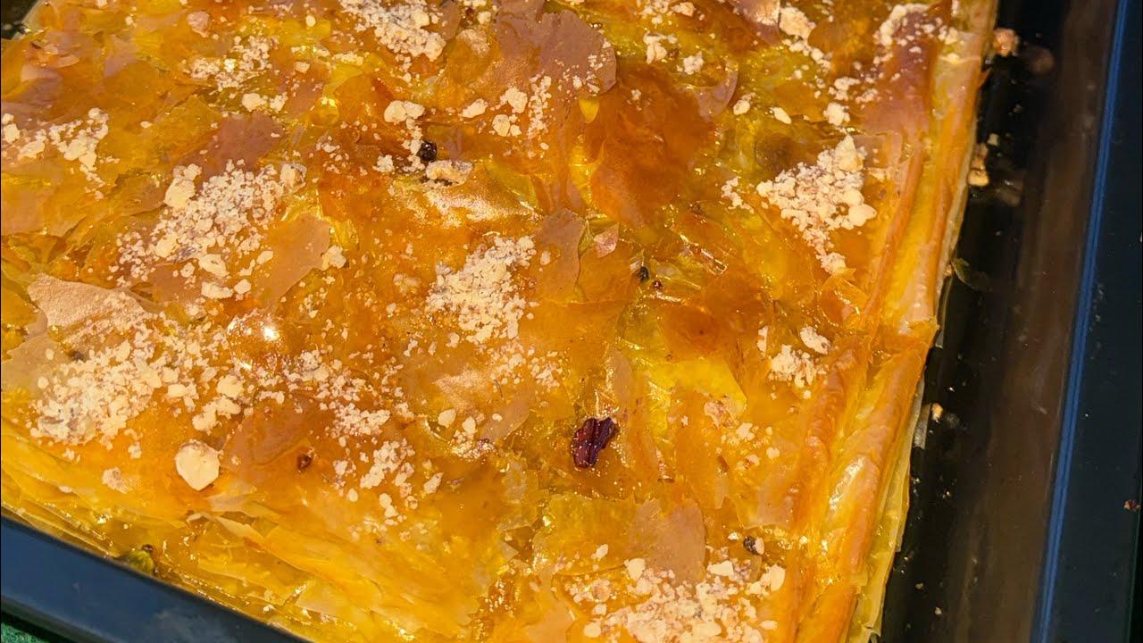 Baking time: Baklawa