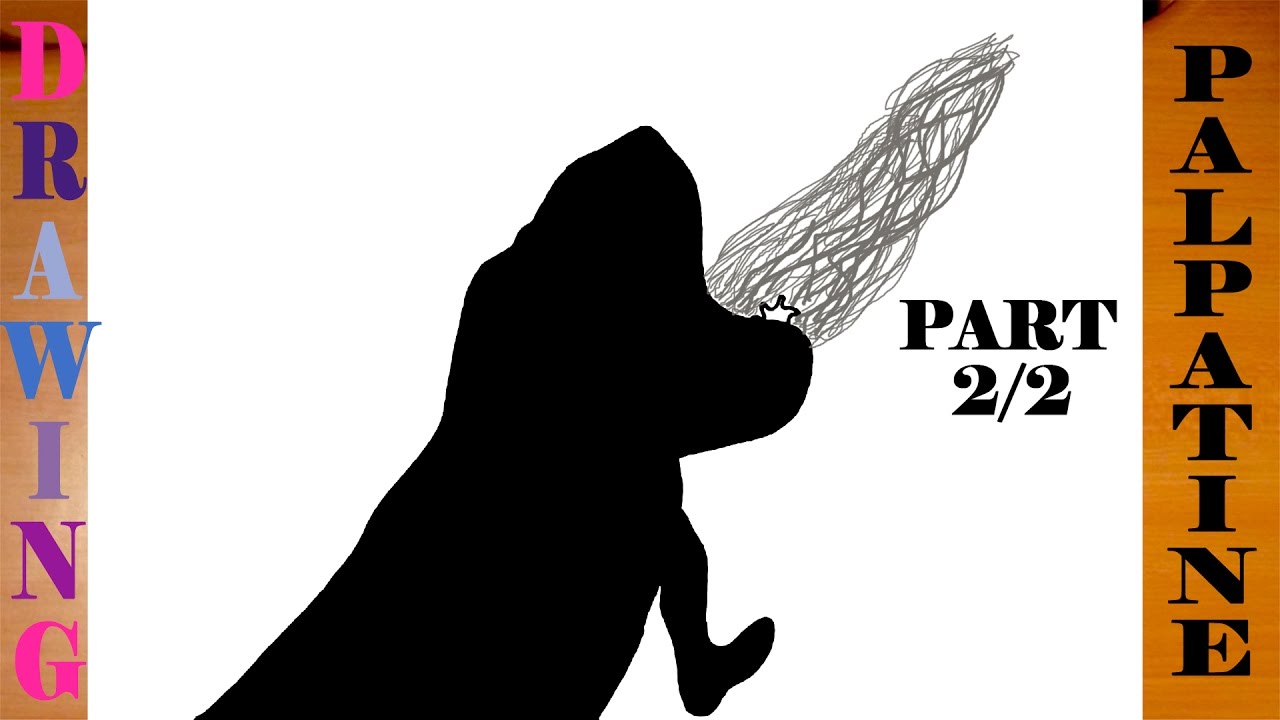 How to Draw Emperor PALPATINE from Star Wars Battlefront Game Step by