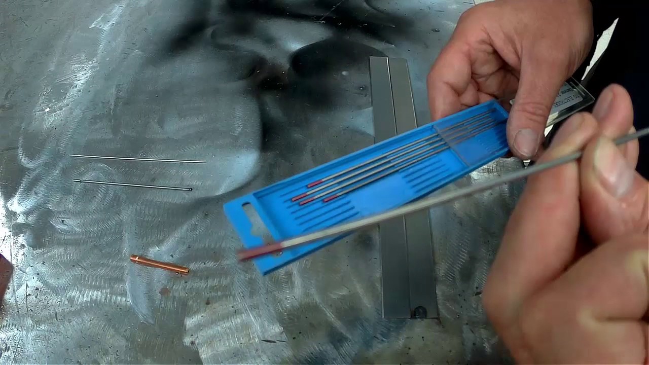 Choix de l'électrode TIG YouTube