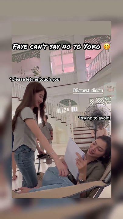 Faye cannot say no to Yoko 😆🤭🥰 #faye #yoko #fayeyoko #blank #blanktheseries