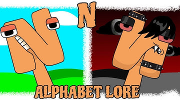 My Sprunki OC: N (from Alphabet Lore)