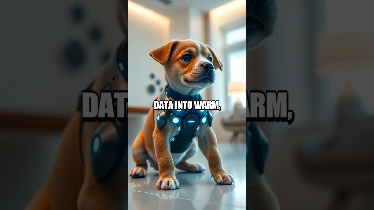 Soft Paws in Sync: The Humanoid Motion of a Cute Pup