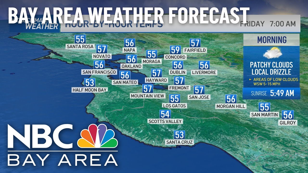 Bay Area Forecast: Rain Chance This Weekend - YouTube