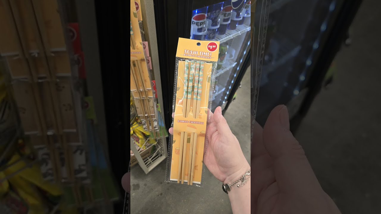 Cute Chopstick Sets At Dollar Tree Sushi Ninja Mushroom Boba 