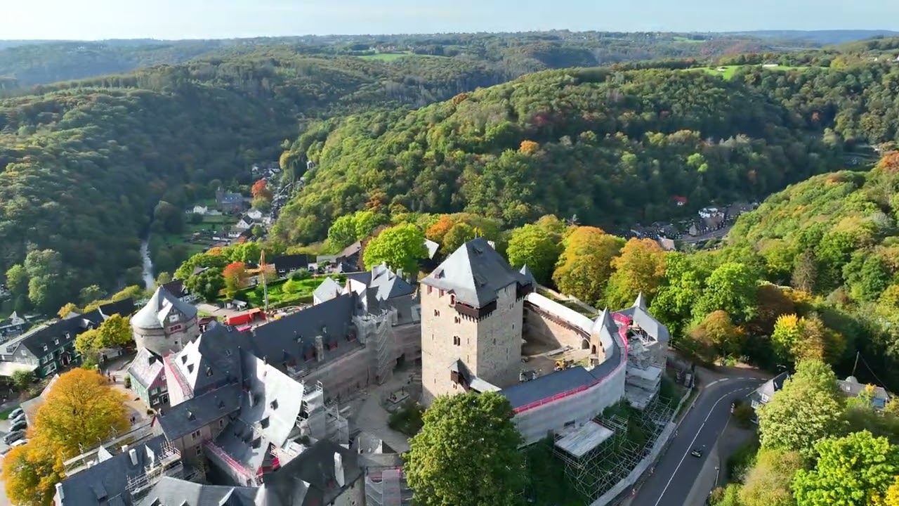 Schloss Burg in Solingen, Germany in 4K