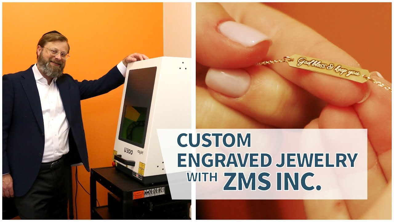 ZMS Inc. Laser Engraved Luxury Jewelry Rayjet U300 YouTube