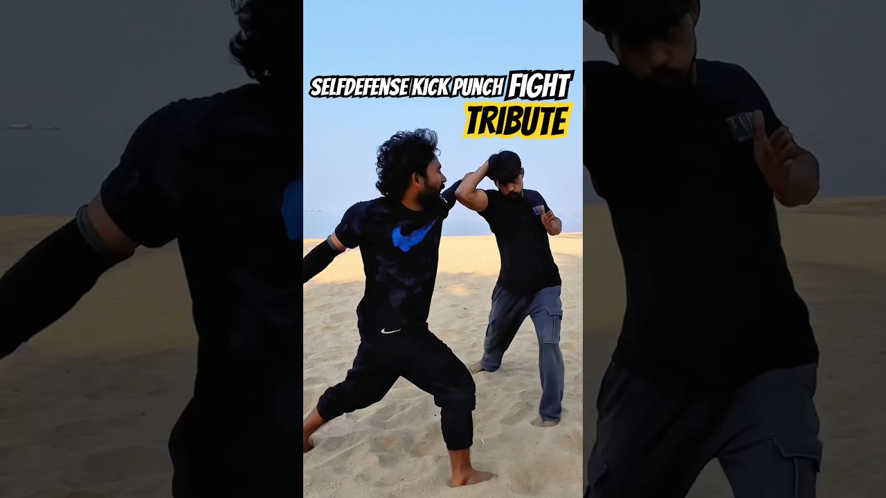 Selfdefense kick punch fight tribute 👊💥