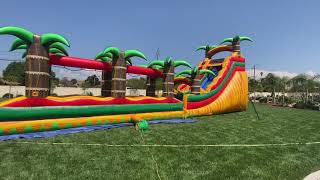 Waterslide Bounce house Jumpers Rentals in Moreno Valley CA slip n slide El Fantasma