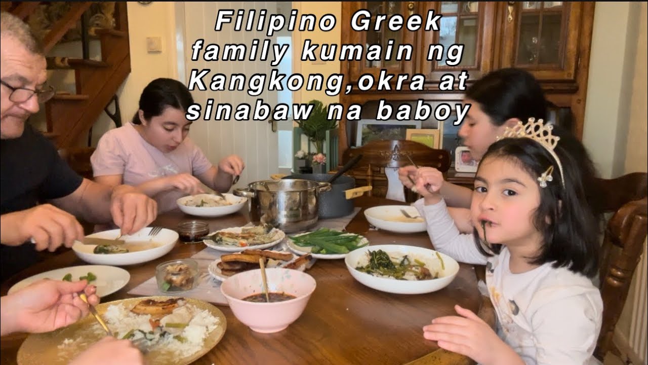 Simpleng ulam lang na Filipino food ang pinakain ko sa kanila pero napaka gana nilang kumain #foodie