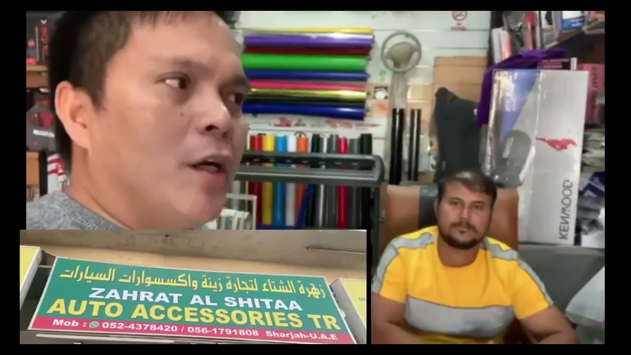 Buying Auto Accessories in Industrial Sharjah, UAE