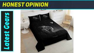 Wild Lion Galaxy Comforter: Amazing Bedroom Upgrade!