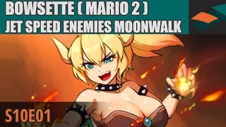 Snupsters Race Deranged - Bowsette Jet Speed Enemies Moonwalk, Mario 2 (S10E01)