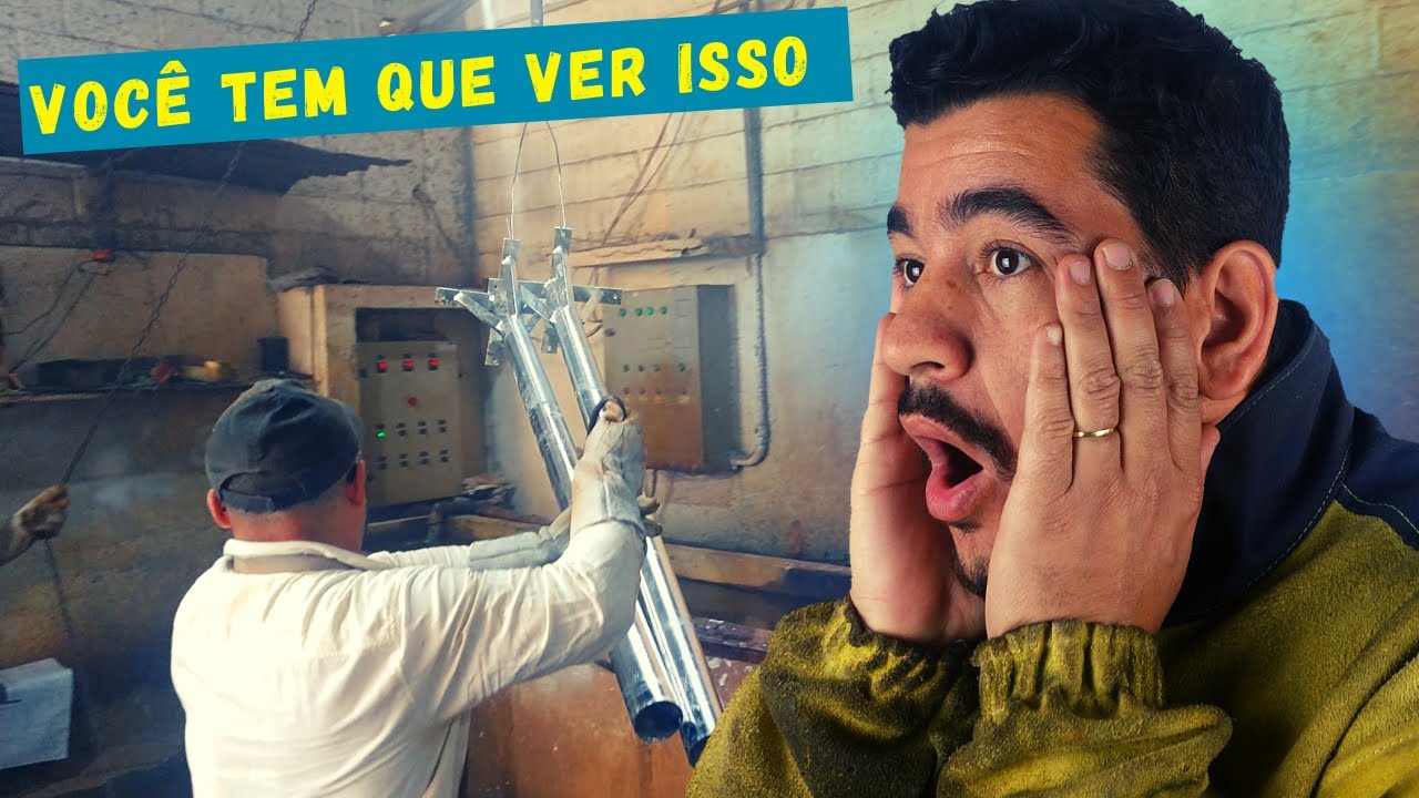 Processo de fabricação galvanização por imersão a quente, Fábrica de galvanização a fogo