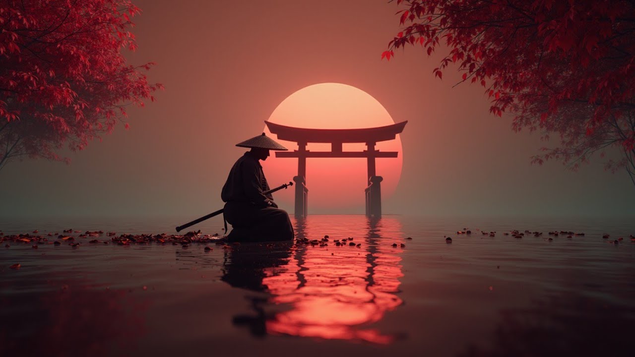 Японская Дзен Флейта, Кото, Барабаны Тайко для Спокойной Концентрации