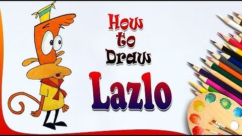 How to Draw Lazlo ||  Camp Lazlo || Easy drawing