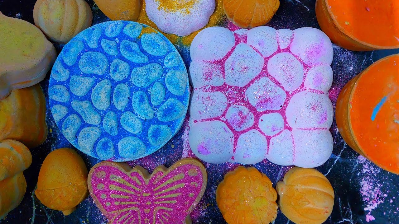 Crispy soft chalk | very satisfying Asmr⚡ Ramadan Kareem رمضان كريم 🌙