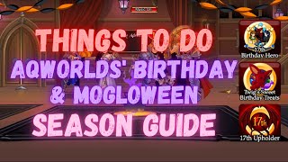 AQW AQWorlds' Birthday & Mogloween Season Guide #117 screenshot 5