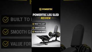 Home Leg Day Made Easy | Powertec Compact Leg Sled User Review