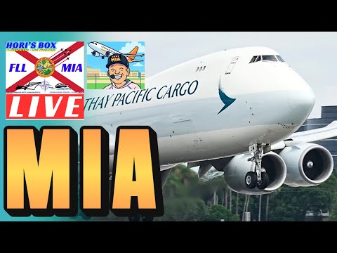 馃敶 LIVE | MIA Plane Spotting at Miami International Airport | July 6, 2025