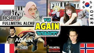 Who Sang it Better | AGAIN by YUI (Rainych,Raon Lee,Tsuko,Pellek) Fullmetal Alchemist OP 1 COVER