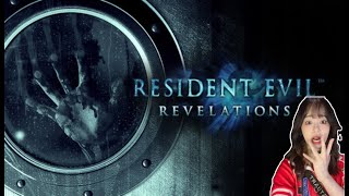 ビビりが行く!!完全初見プレイ!!ゾンビの群れに立ち向かえるのか⁈【BIOHAZARD REVELATIONS】#1  #バイオ　#配信　#バイオハザード #ライブ　#初見プレイ　#顔出し