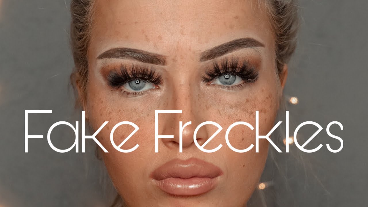 Sommersprossen mit Selbstbräuner / Natural freckles with self tan