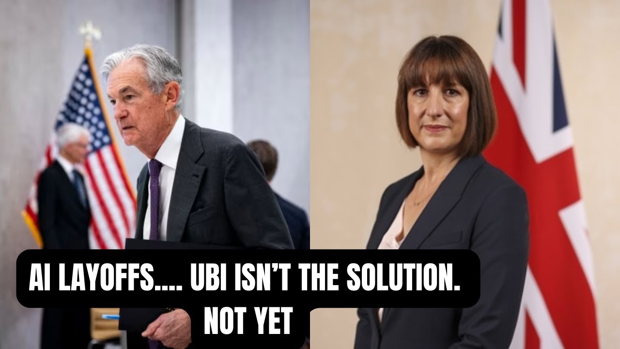 AI is coming for your job.... But UBI ISN'T the answer. NOT YET!