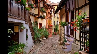 Прогулка по Эгисхайму  (Eguisheim) Франция