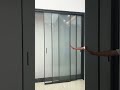 Are there still people who like trackless doors? #door #window #aluminum #aluminumdoors #slidingdoor