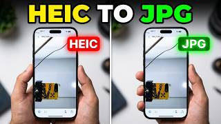 How To Convert iPhone 18 Pro Photo To JPG