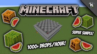 ✔️Minecraft: How to Make a Pumpkin/Melon Farm (1.21+) | 1000+ items/Hour
