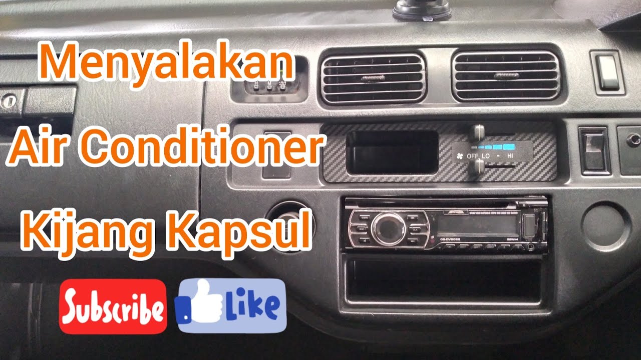 Menyalakan AC Kijang Kapsul Toyota Kijang LGX 1999 YouTube