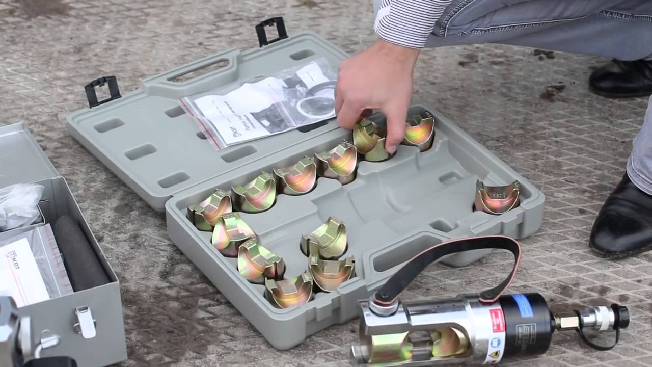 Пресс гидравлический помповый КВТ ПГ-630 и ПГ-1000