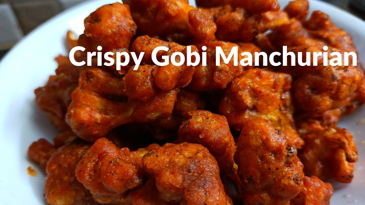 CRISPY GOBI MANCHURIAN // GOBI 65 recipe in tamil YouTube