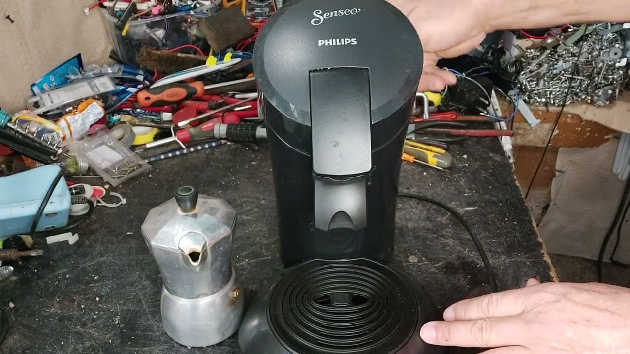 تنضيف  واصلاح مشكل شائع في الة القهوة سينسو détartrage et réparation cafetière senseo facil