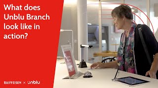 Raiffeisenbank and Unblu Branch: Transforming the traditional branch experience