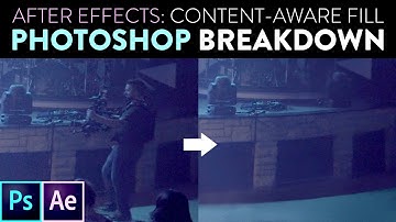 Advanced Content-Aware Fill Tutorial in After Effects | Deep Dive into Photoshop
