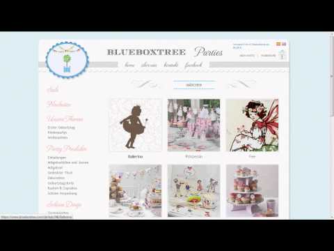 Shopsystem - Kategorien in der Frontend-Ansicht