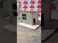 Small Cardboard House: Making#ytshorts #diy #craft chote gahr banany ka tarika Untitled video