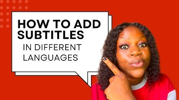 How To Add Subtitles To YouTube Videos in Languages #seo