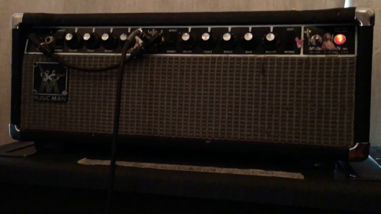 Musicman HD150 amp Gibson Les Paul Standard