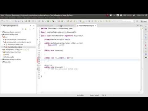 Libgdx Tutorial : Episode 3 - WorldController and WorldRenderer