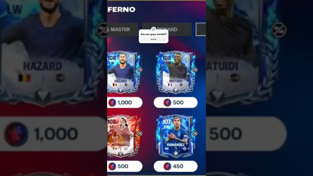 Aqua vs Inferno Event Players | EA FC MOBILE 