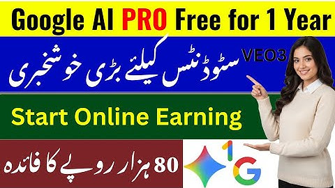 Good News! Google AI Pro Plan Free for Students | Get Gemini Pro, VEO 3 & NotebookLM Free for 1 Year