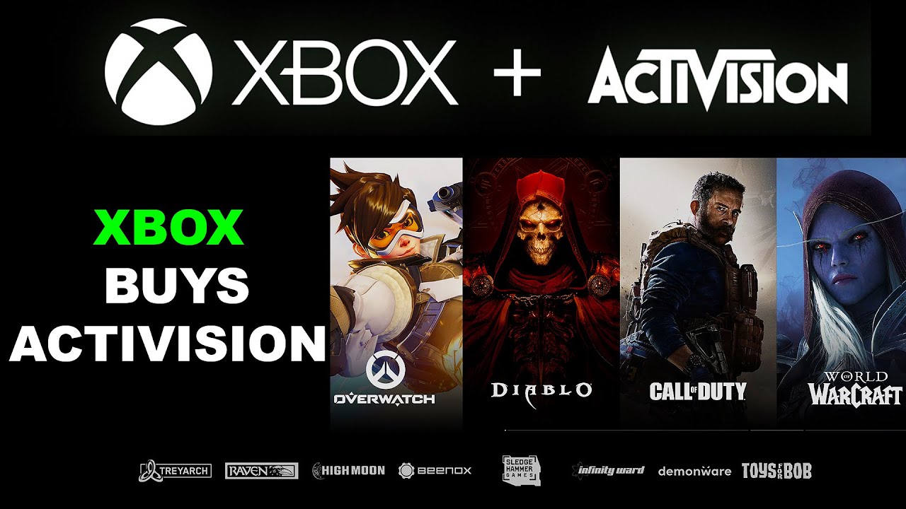 XBOX BOUGHT ACTIVISION BLIZZARD $70 BILLION (Call of Duty Xbox Exclusive?)