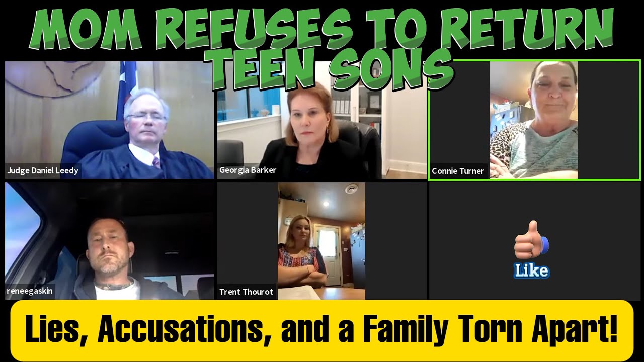 Mom REFUSES to Return Teen Sons