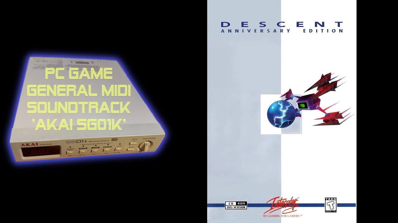 Descent - Anniversary Edition (1996) - Akai SG01k - MIDI Soundtrack | OST