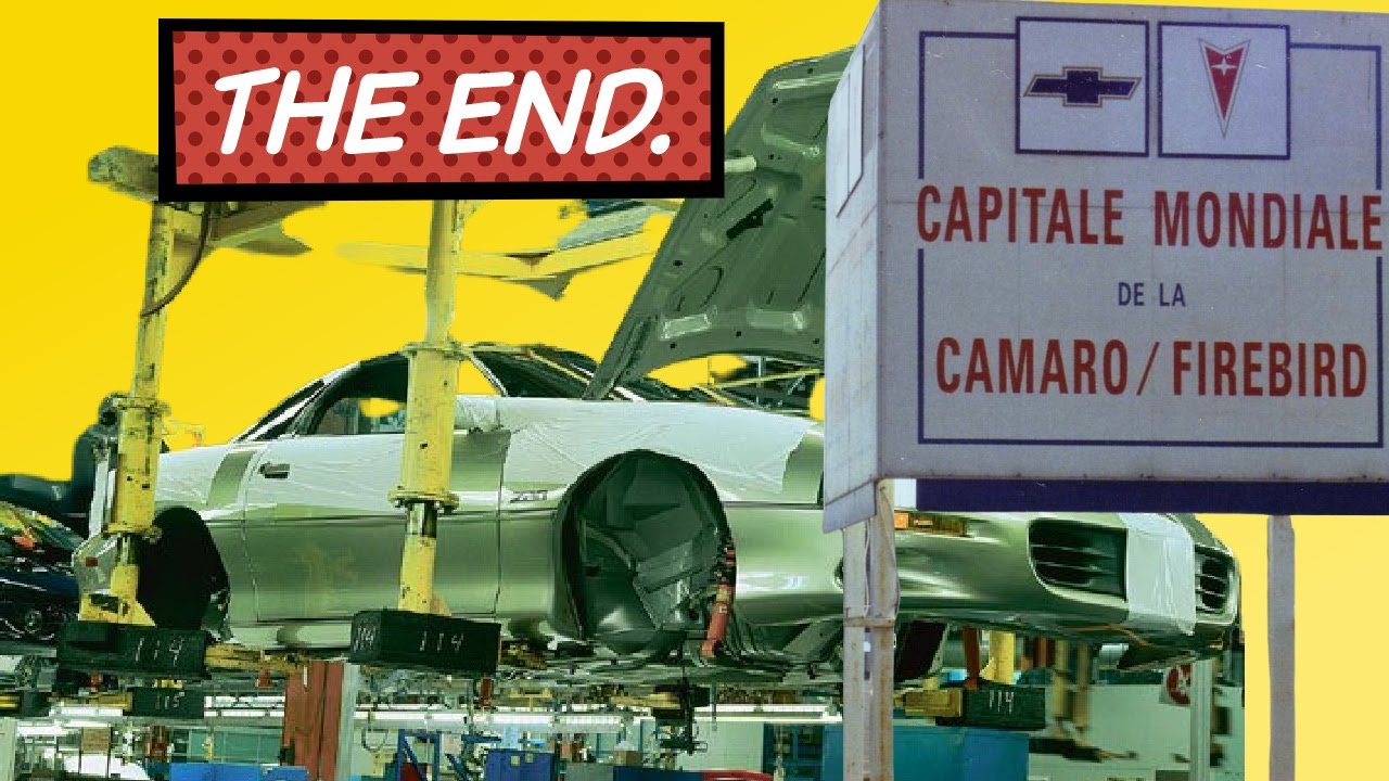 The final days of the SainteThérèse Assembly Plant where the Camaro