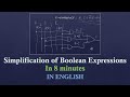 Simplification of Boolean Expression | How to Simplify Boolean Expression using Logic Properties