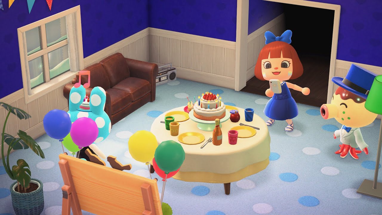 ACNH: Francine’s birthday!